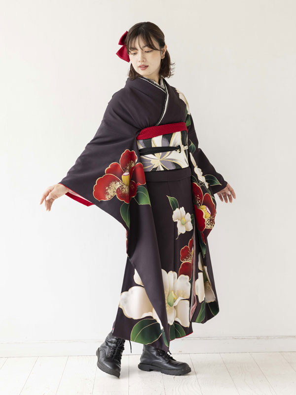 黒　和服